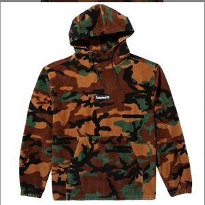 Limited Edition Timberland Camouflage Corduroy Hoodie